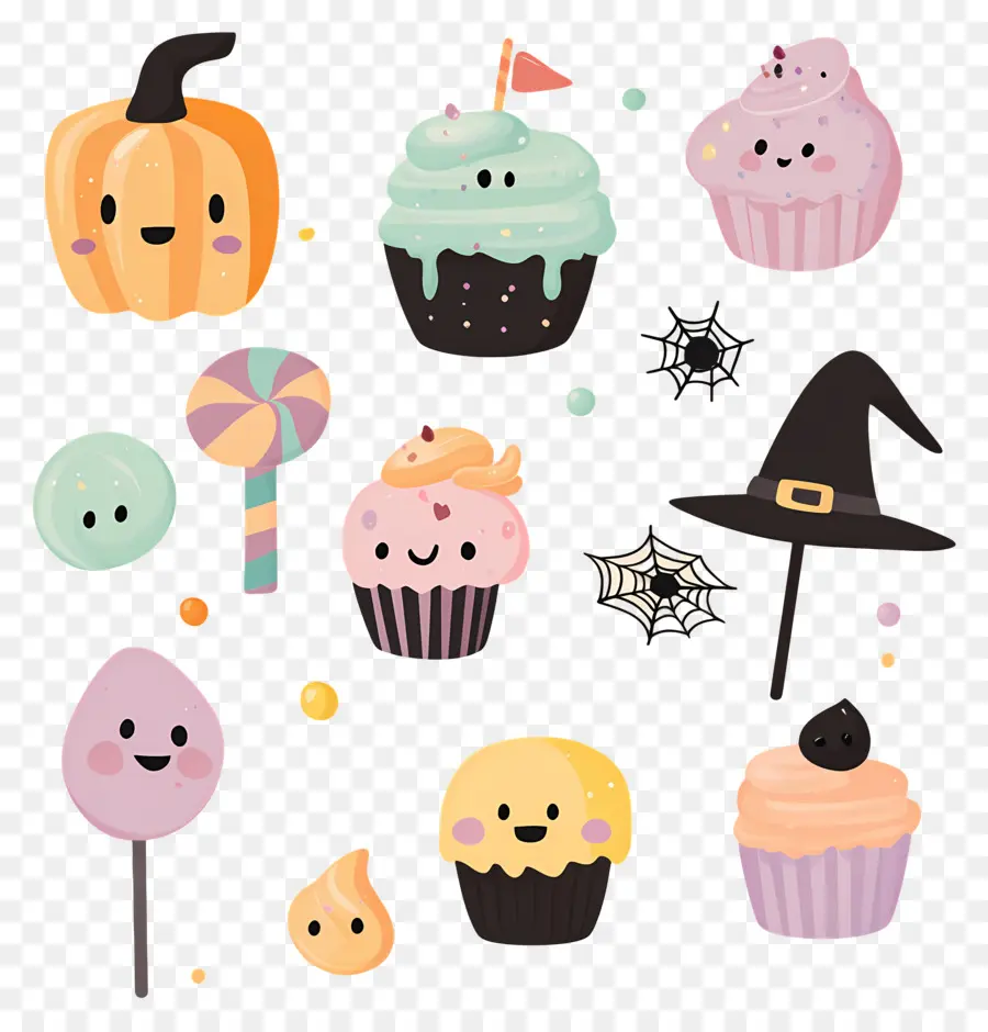 Permen Halloween，Camilan Halloween PNG