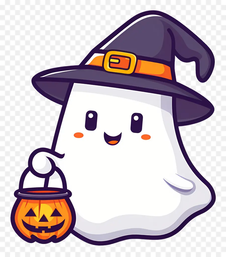 Hantu Halloween，Hantu Dengan Permen PNG