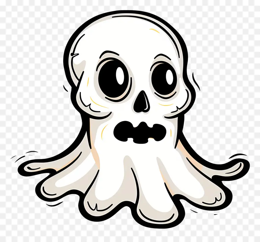 Hantu Halloween，Tengkorak Hantu PNG