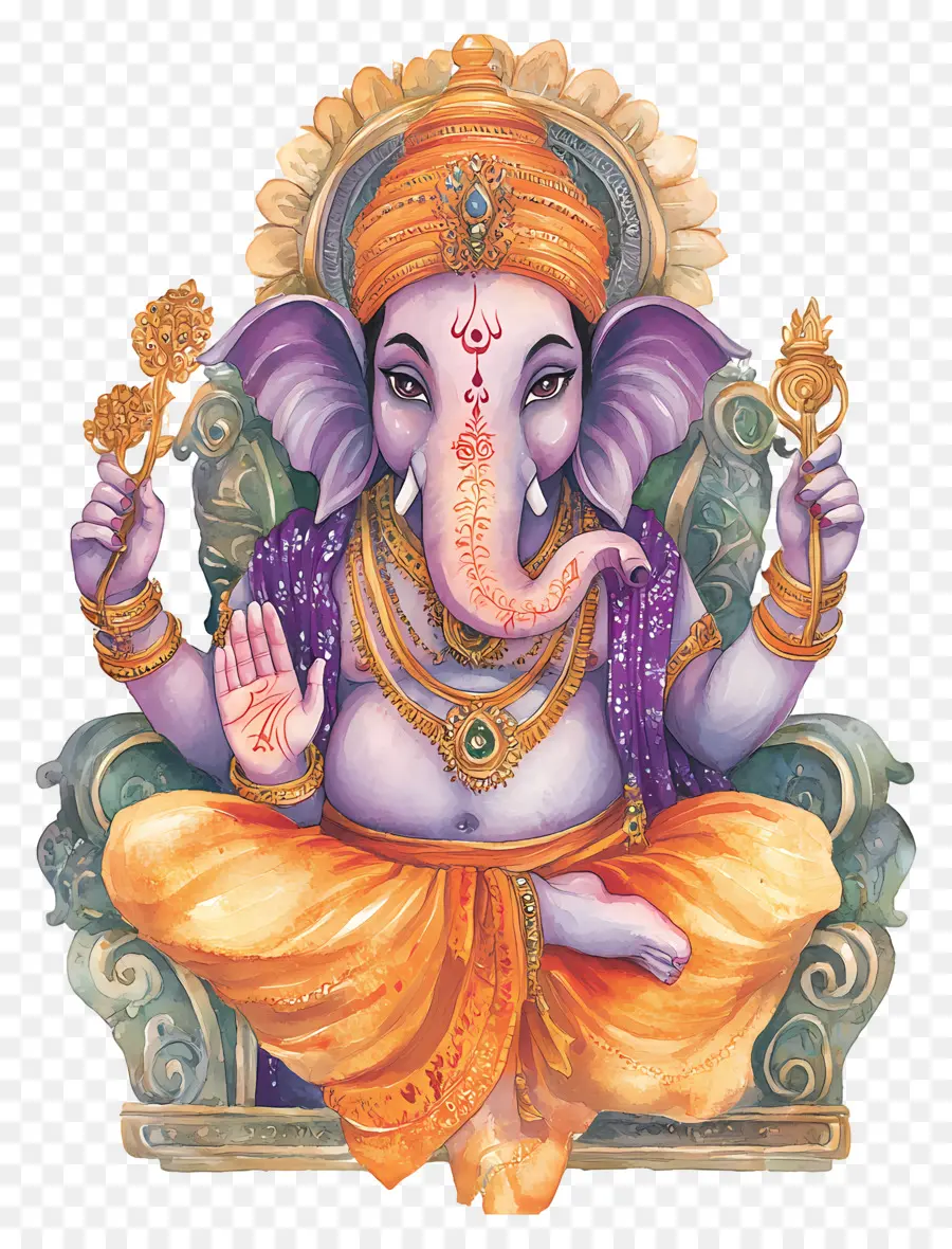 Ganesh Chaturthi，Ganesa PNG