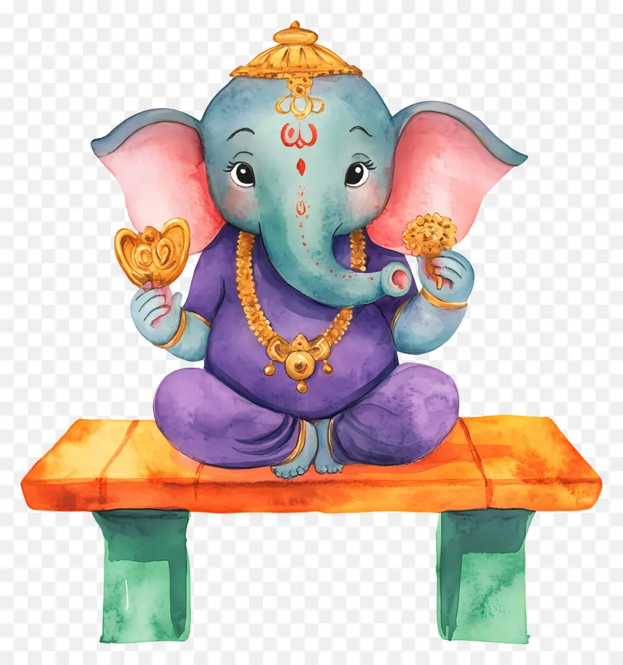 Ganesh Chaturthi，Patung Gajah PNG