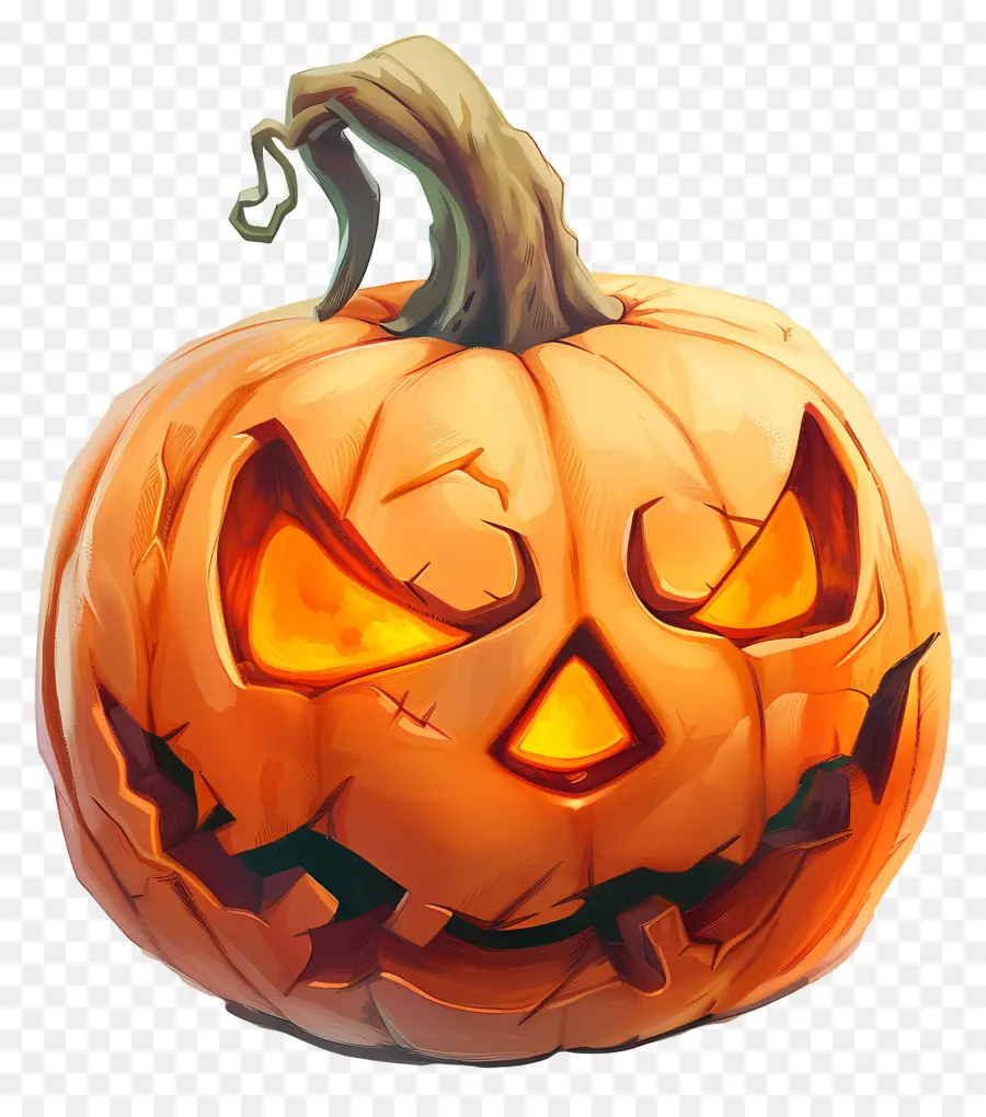 Labu Halloween Animasi，Jack O' Lantern PNG