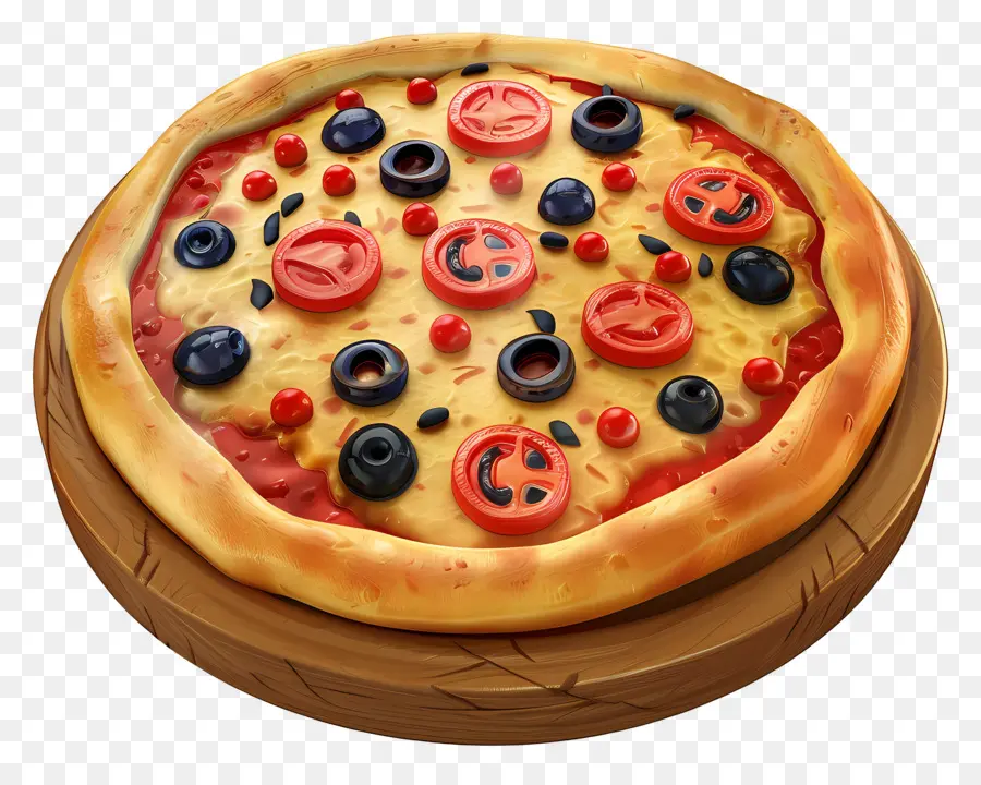 Pizza Yunani，Pizza PNG