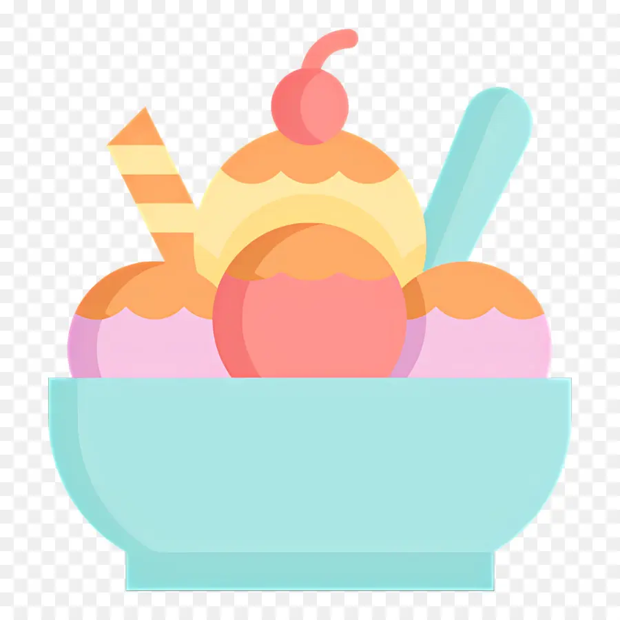 Es Krim Sundae，Es Krim PNG