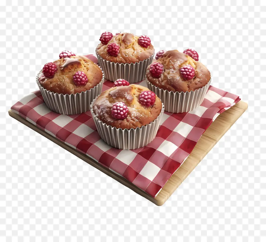 Muffin Raspberry，Muffin PNG