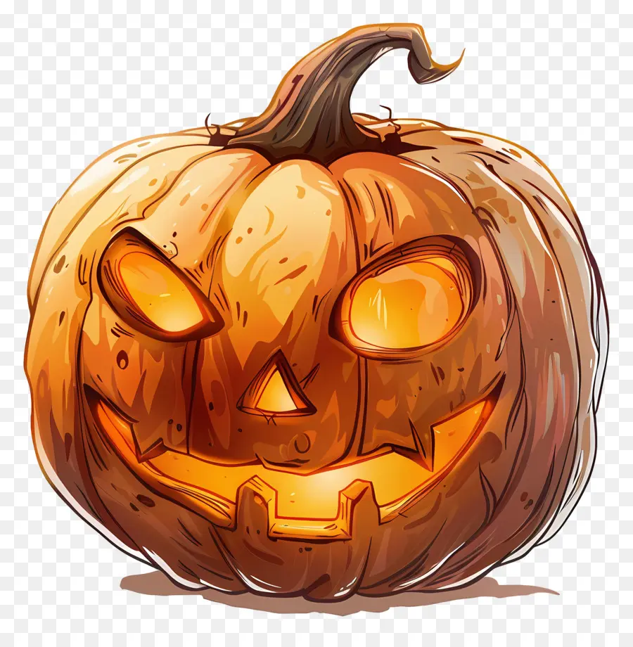 Labu Halloween Animasi，Jack O' Lantern PNG