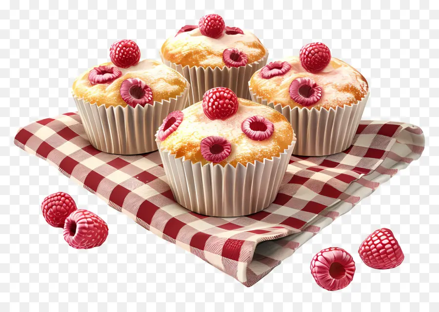 Muffin Raspberry，Muffin PNG