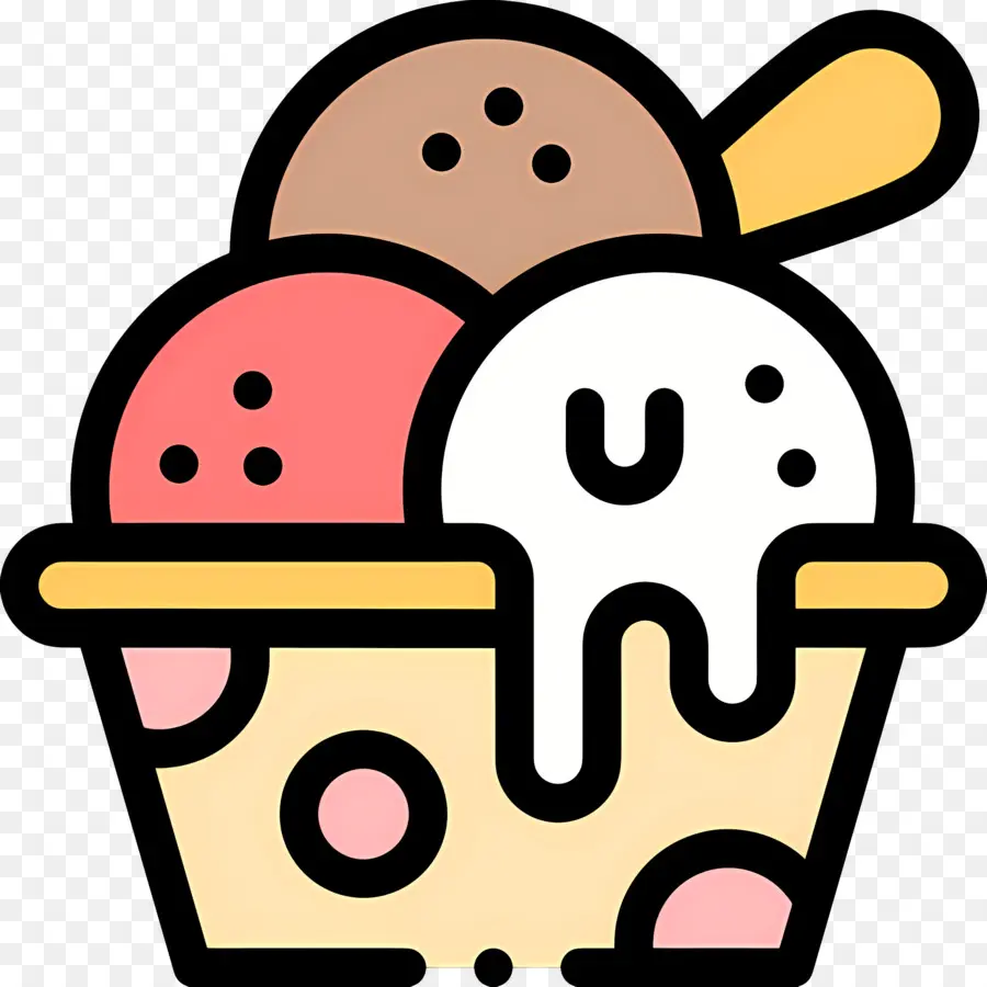 Es Krim Sundae，Es Krim PNG