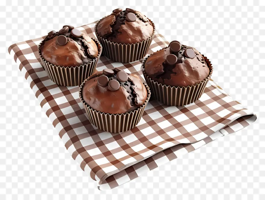 Muffin Coklat，Muffin Keping Coklat PNG