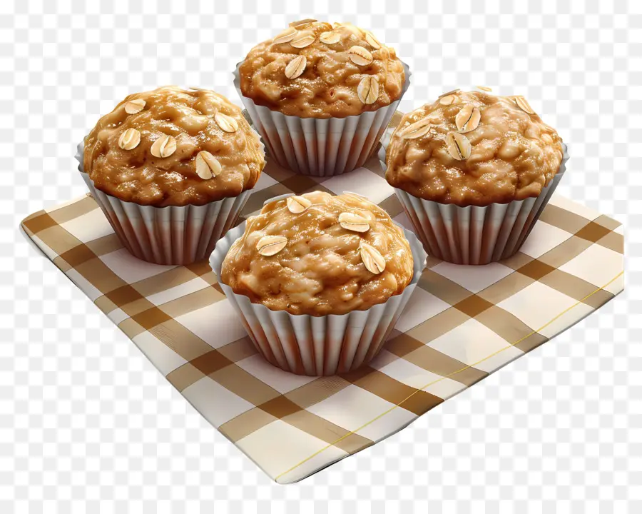 Muffin Oatmeal，Muffin PNG