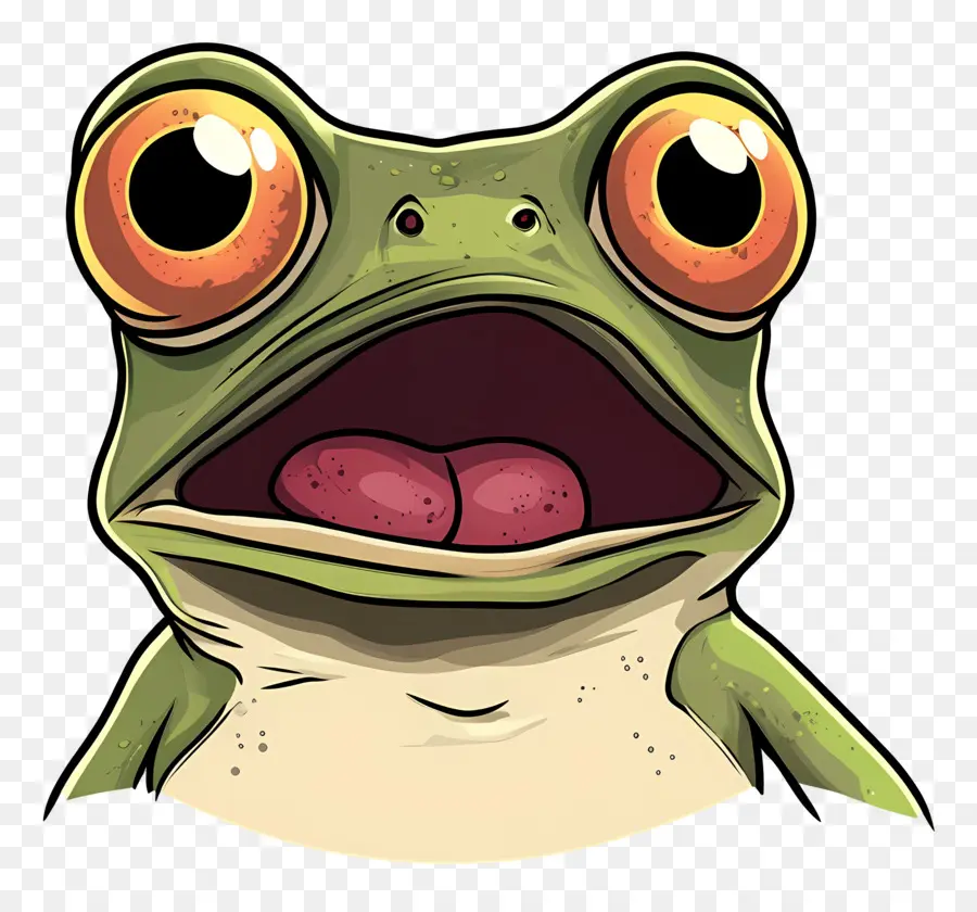 Emoji Katak，Katak Kartun PNG