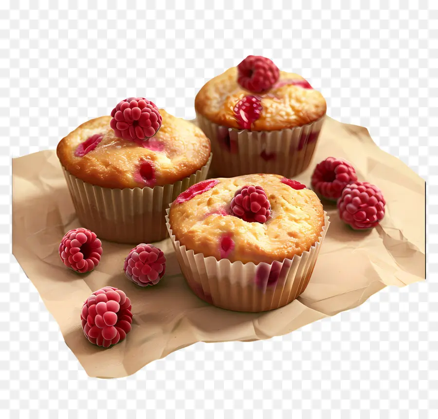 Muffin Raspberry，Muffin PNG