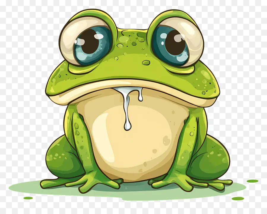 Emoji Katak，Katak Lucu PNG