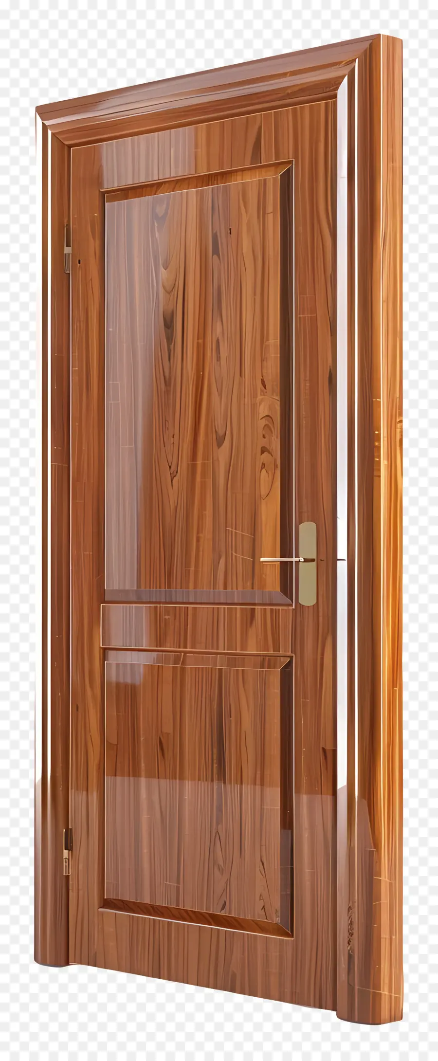 Pintu Modern 3d，Pintu Kayu PNG