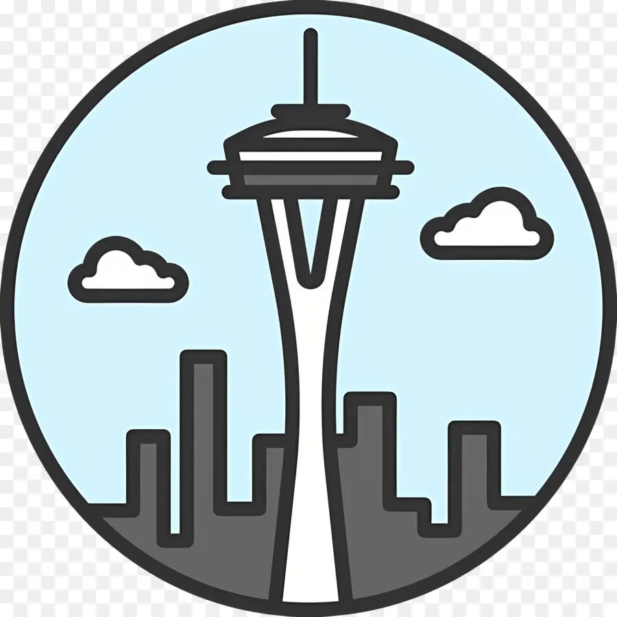 Jarum Luar Angkasa，Seattle PNG