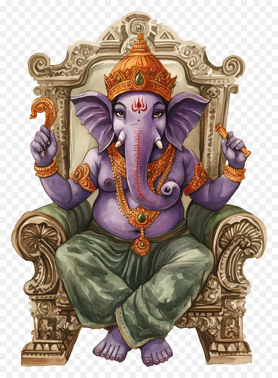 Ganesh Chaturthi，Ganesa PNG