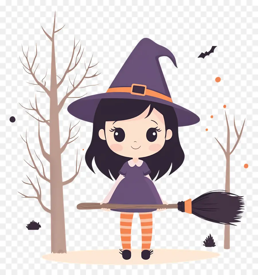 Penyihir Halloween Yang Lucu，Penyihir PNG