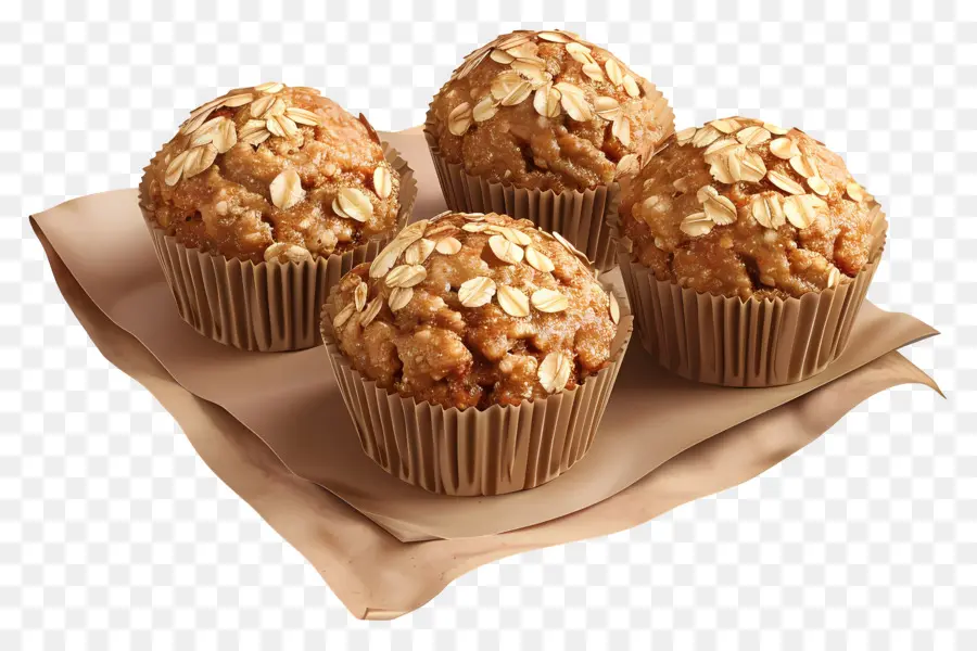 Muffin Oatmeal，Muffin PNG