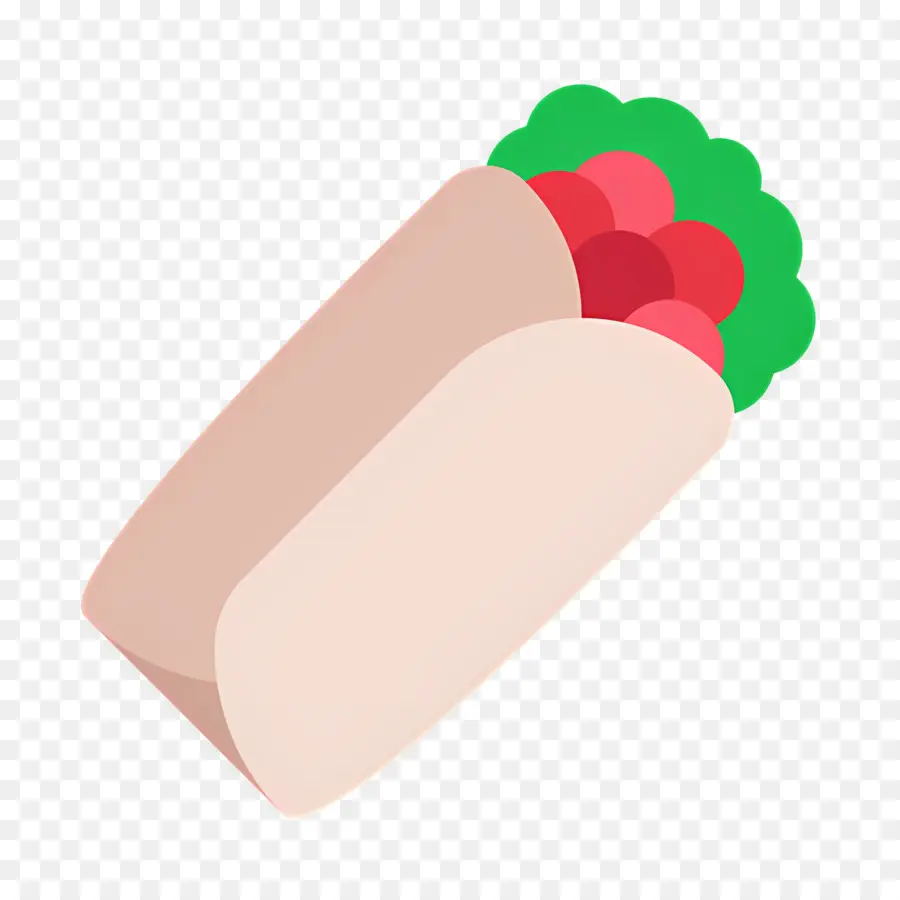 Membungkus，Burrito PNG