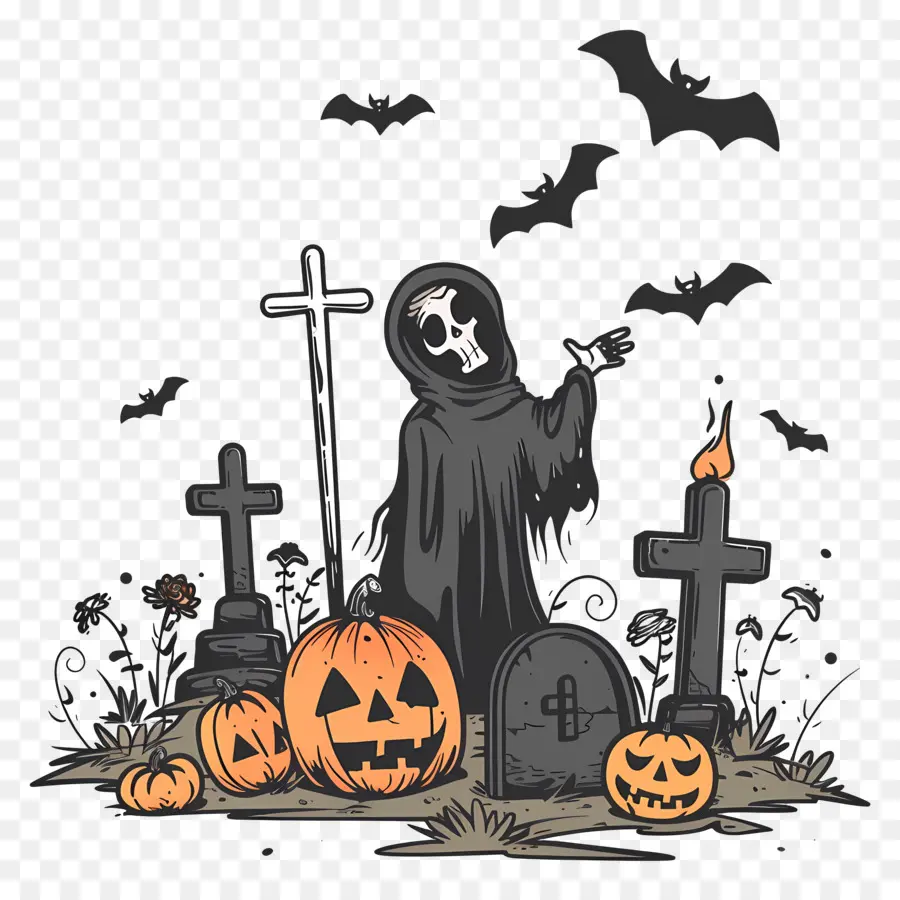 Malaikat Maut Halloween，Malaikat Maut PNG