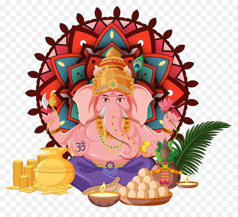 Ganesh Chaturthi，Ganesa PNG