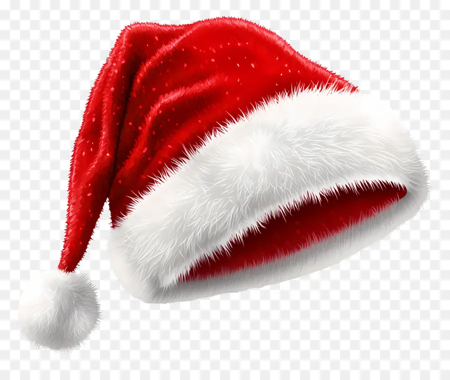 Topi Santa，Topi Santa Merah PNG