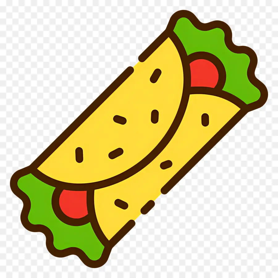 Burrito，Taco PNG