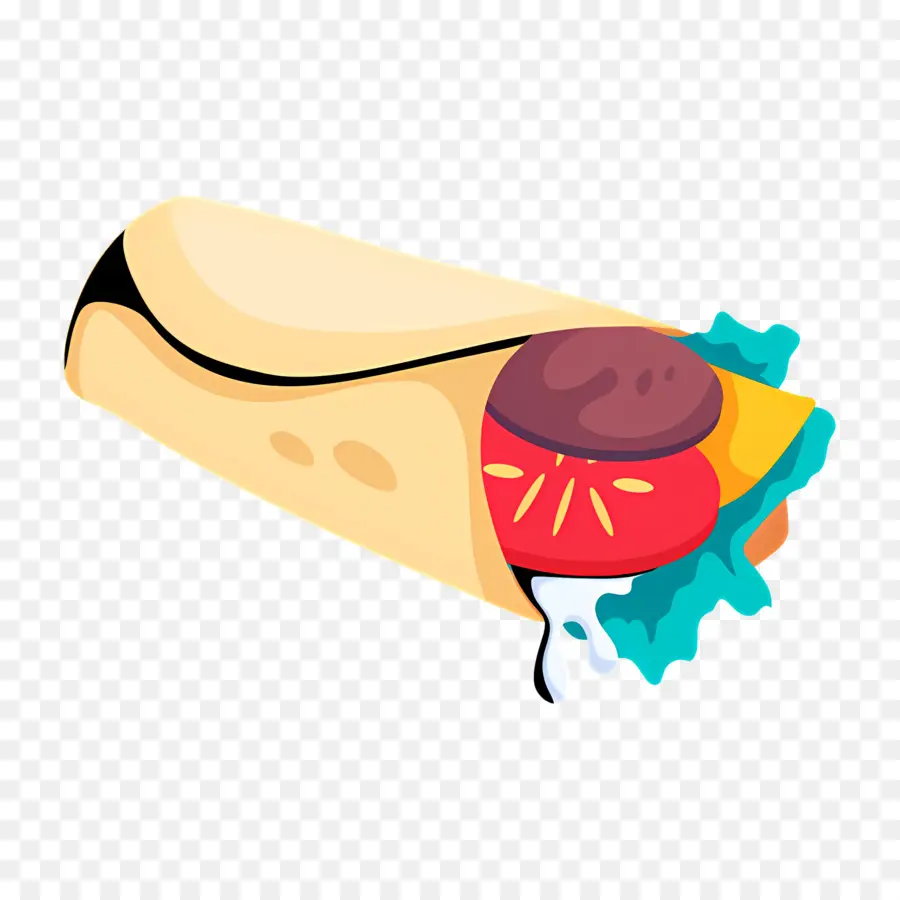 Membungkus，Burrito PNG