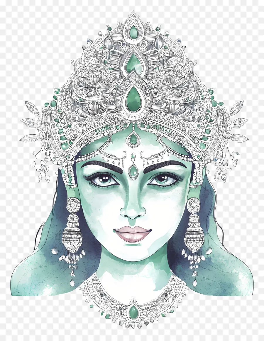 Dewi India，Ilustrasi Dewi PNG