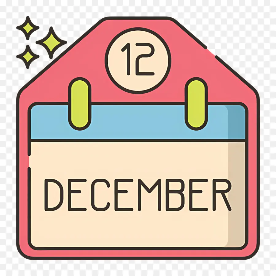 Desember，12 Desember PNG