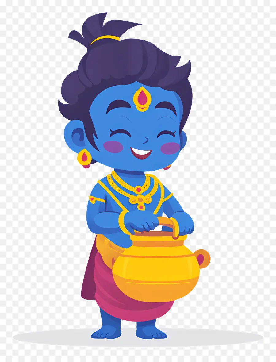 Krishna Janmashtami，Anak Dewa Biru PNG