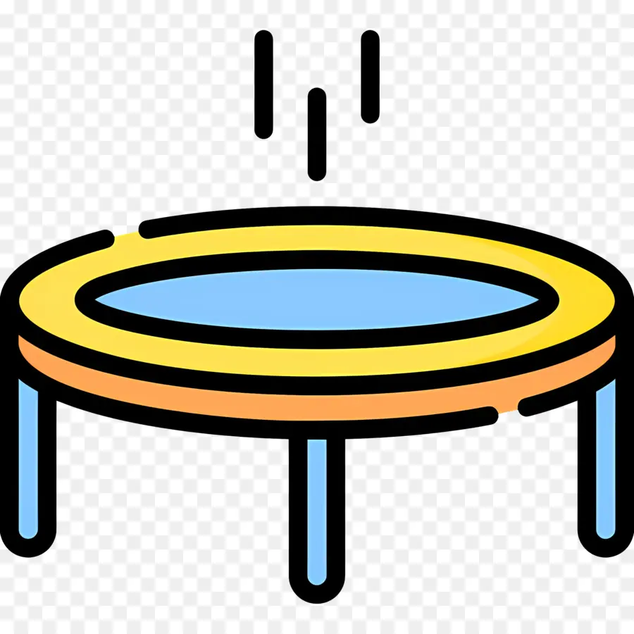 Trampolin，Melompat PNG