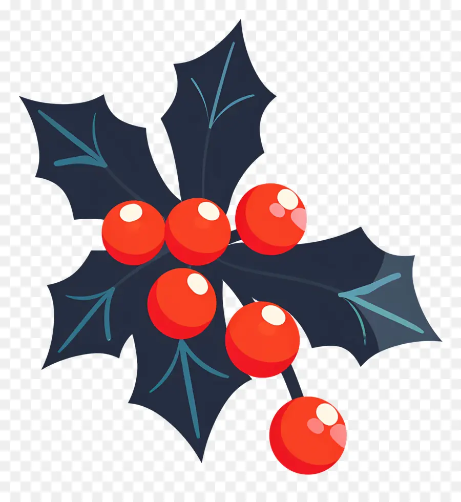 Natal Suci，Holly Berry PNG