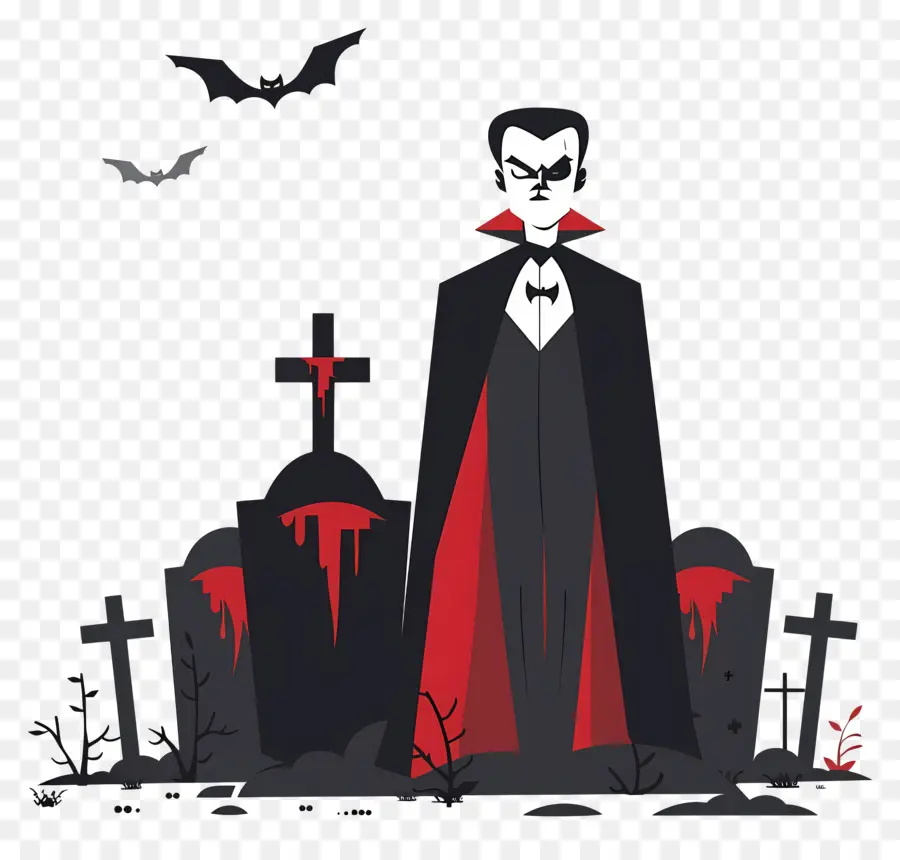 Drakula Halloween，Vampir PNG