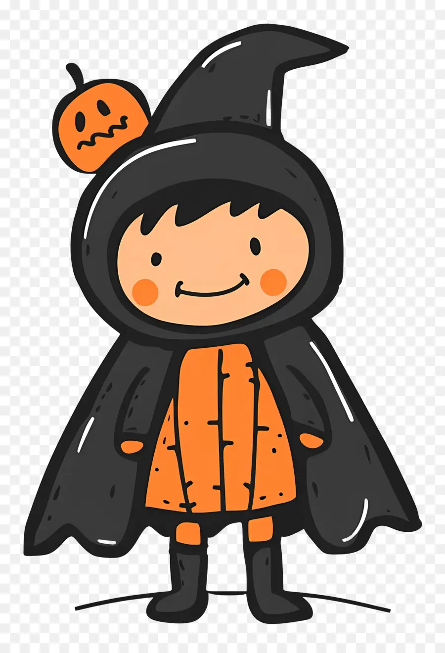 Kostum Halloween，Anak Dengan Kostum Halloween PNG