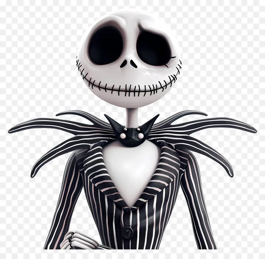 Jack Skellington，Karakter Kerangka PNG