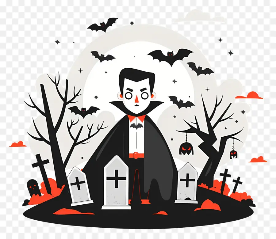 Drakula Halloween，Vampir PNG