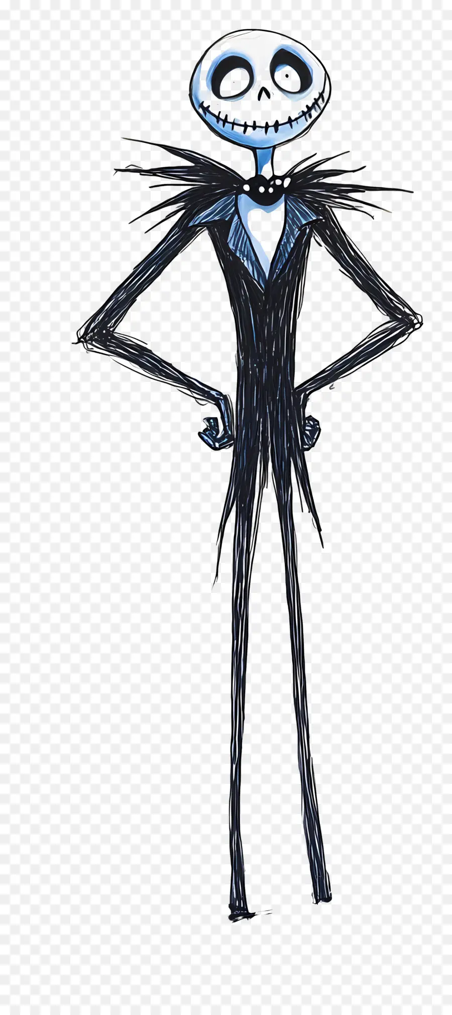 Jack Skellington，Karakter Kerangka PNG