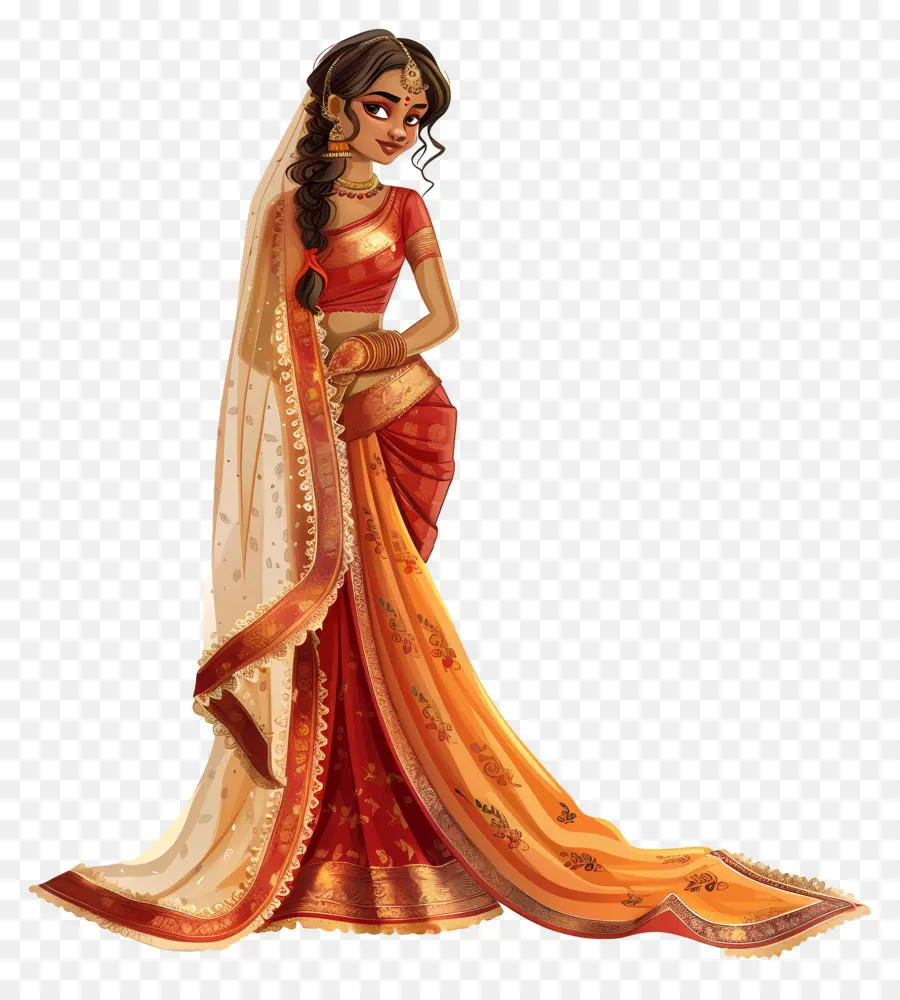 Sari India，Pengantin Perempuan PNG