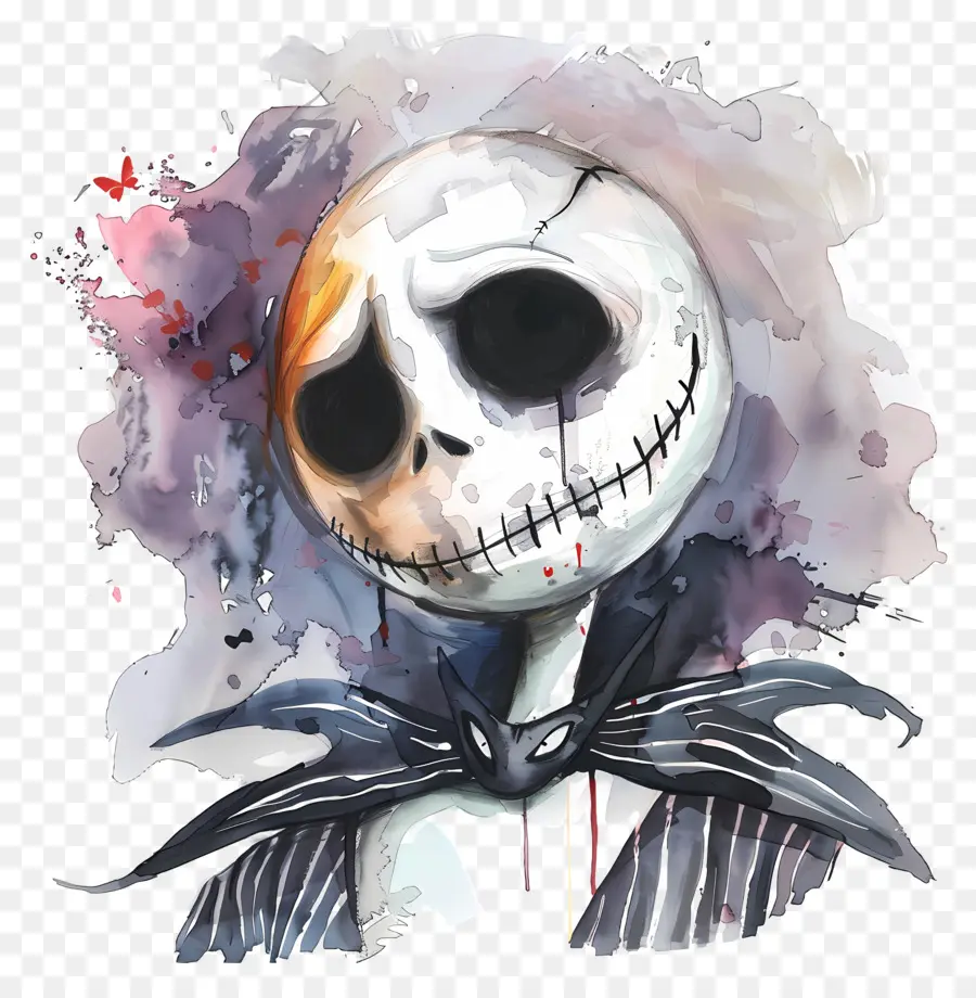 Jack Skellington，Karakter Tengkorak PNG