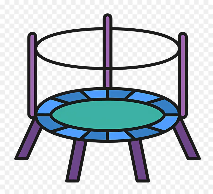 Trampolin，Melompat PNG