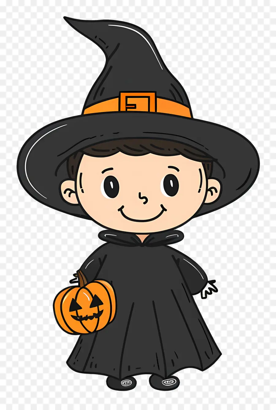 Kostum Halloween，Kostum Penyihir PNG