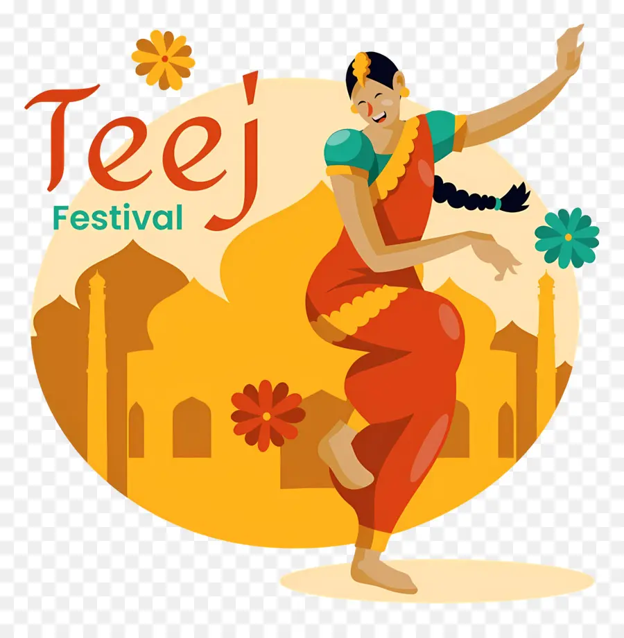 Selamat Teej，Festival Teej PNG