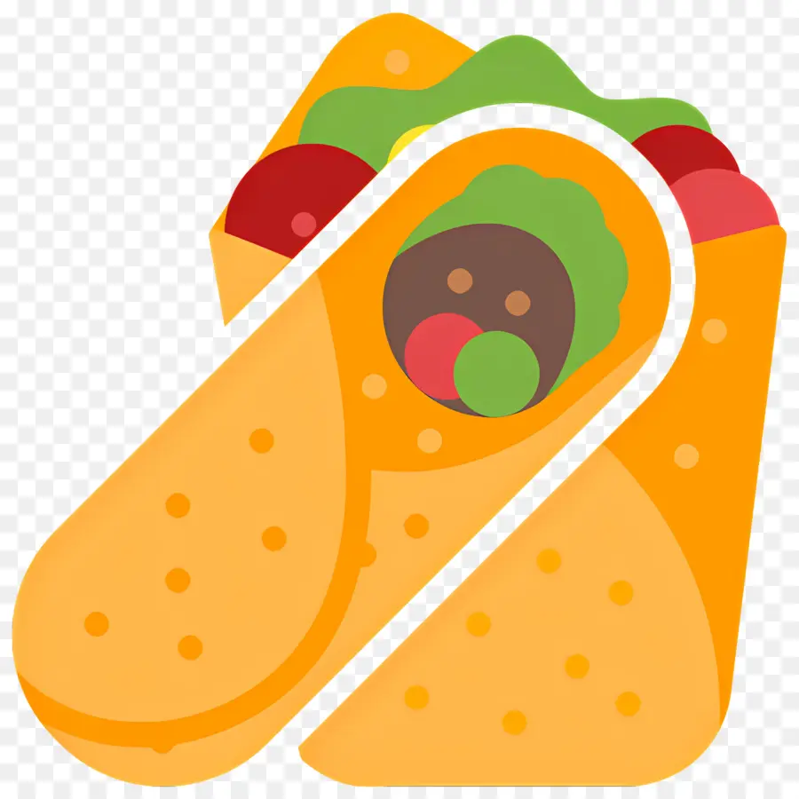 Membungkus，Burrito PNG