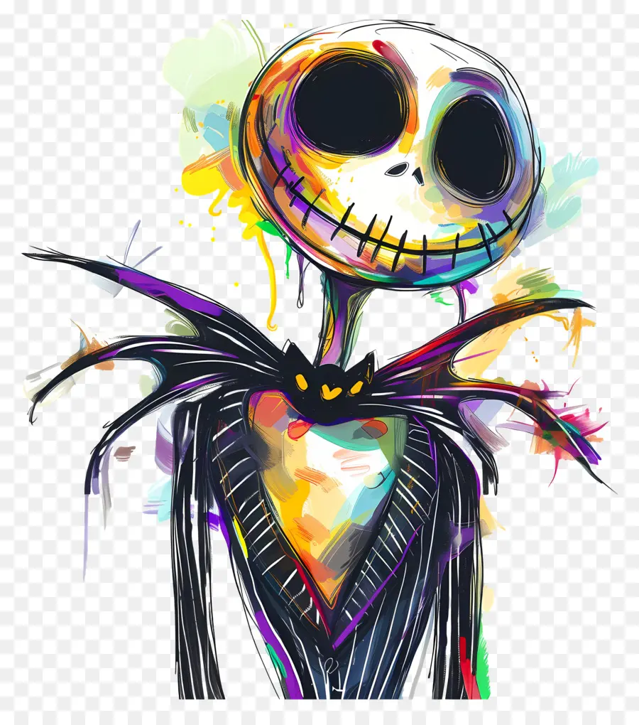 Jack Skellington，Kerangka PNG