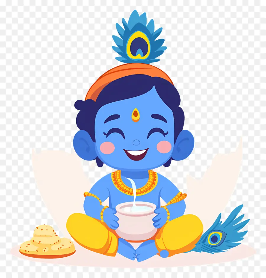 Krishna Janmashtami，Dewa Biru PNG