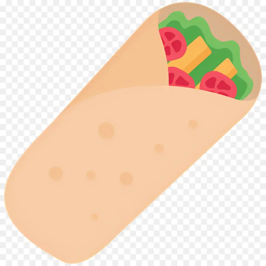 Membungkus，Burrito PNG