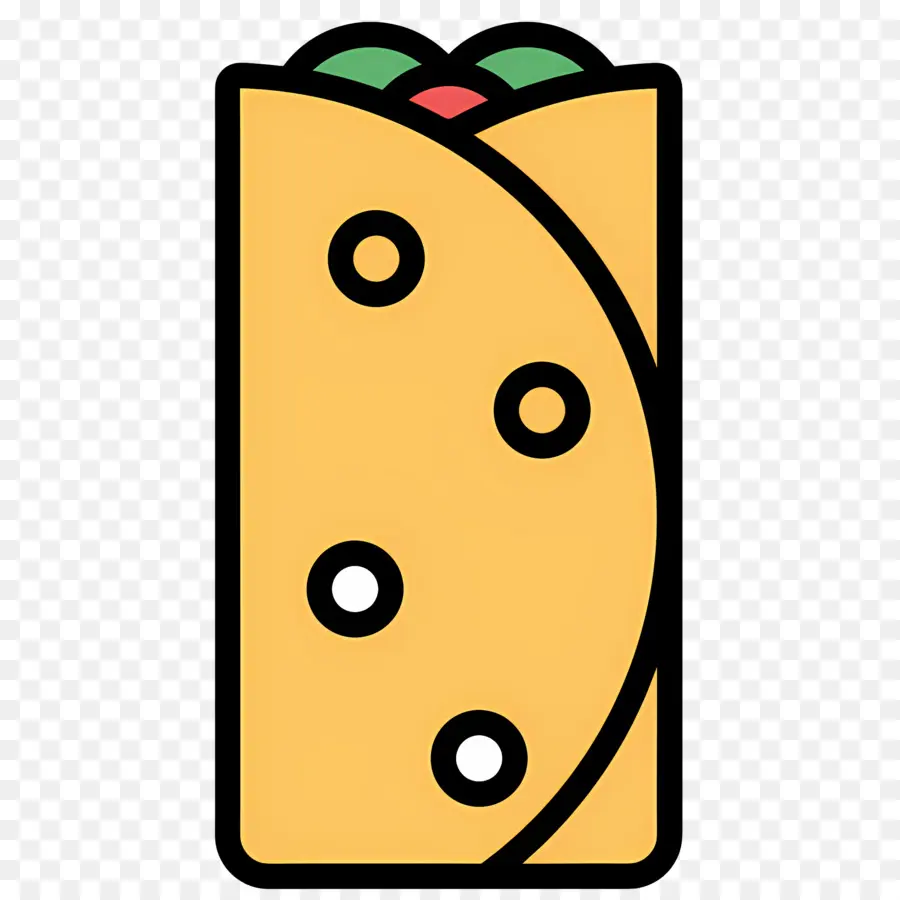 Membungkus，Burrito PNG