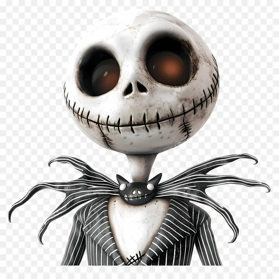 Jack Skellington，Karakter Kerangka PNG