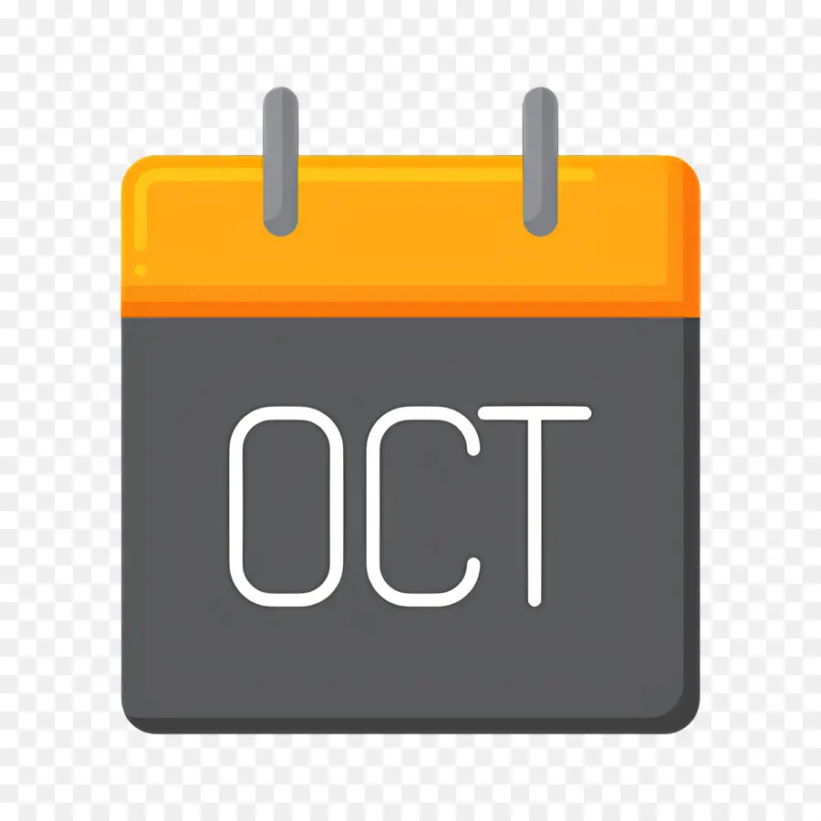 Oktober，Kalender Oktober PNG